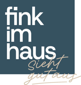 Logo Fink im Haus, Raumausstatter, Showroom Nubers Cafe